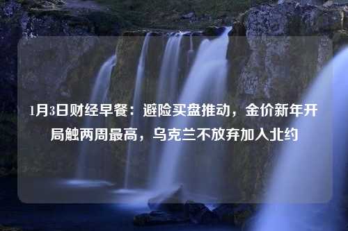 1月3日财经早餐：避险买盘推动，金价新年开局触两周最高，乌克兰不放弃加入北约